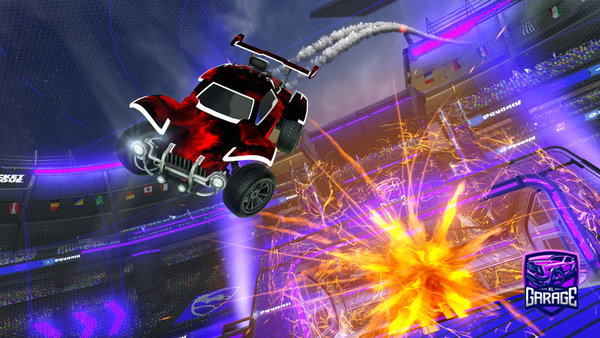 A Rocket League car design from PANCHITO_PEREZ