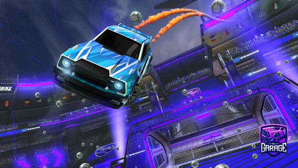 A Rocket League car design from Nokisavu