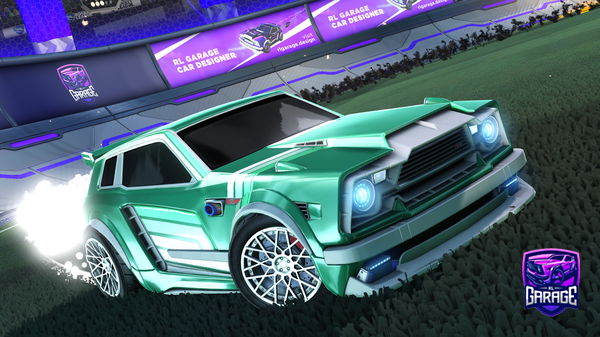 A Rocket League car design from sceller