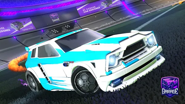 A Rocket League car design from Sunnoo