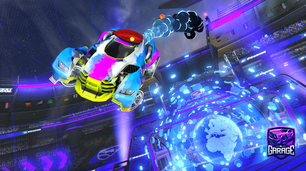 A Rocket League car design from julyan2929
