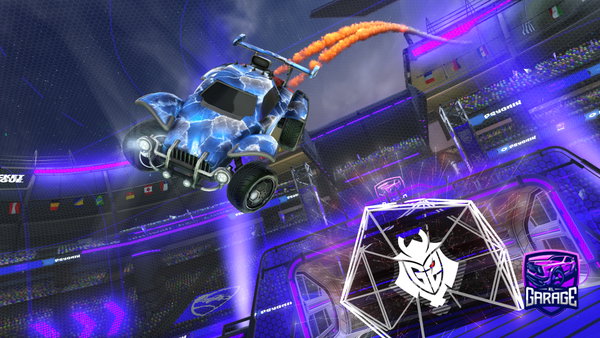 A Rocket League car design from Glodgarr