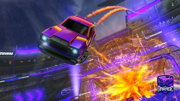 A Rocket League car design from Anony58