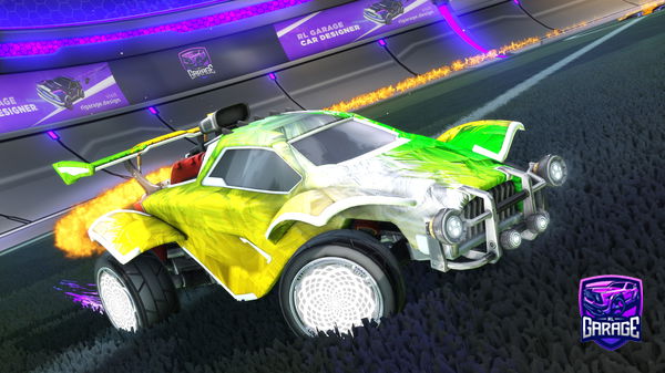 A Rocket League car design from Phoenix555