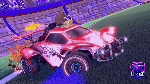 A Rocket League car design from findus_on_youtube