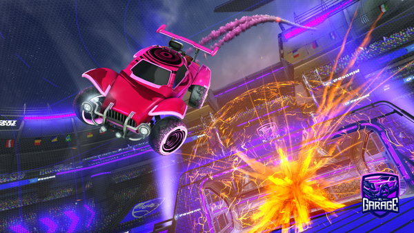 A Rocket League car design from Pontyees