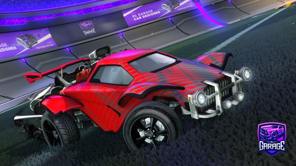 A Rocket League car design from GBTzombie