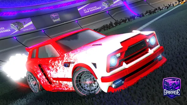 A Rocket League car design from Sparxy3115