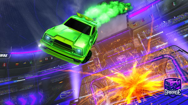 A Rocket League car design from Noobestbot