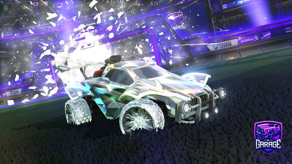 A Rocket League car design from Thatright