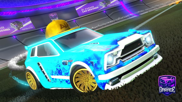 A Rocket League car design from Zack-attack