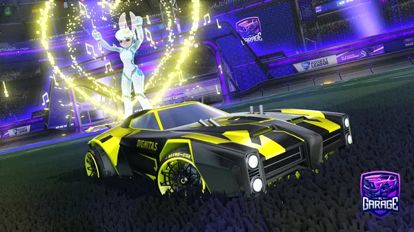 A Rocket League car design from CrmziYT