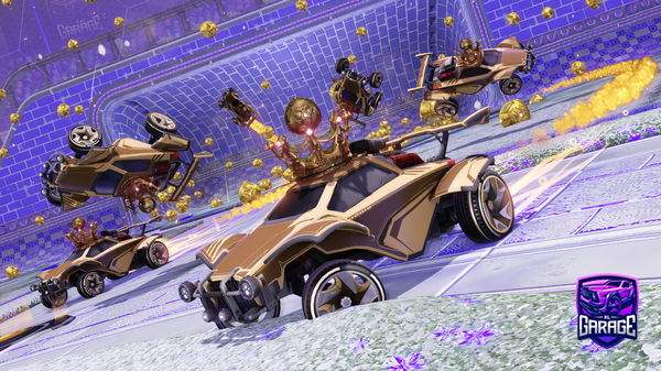 A Rocket League car design from Maur8tto