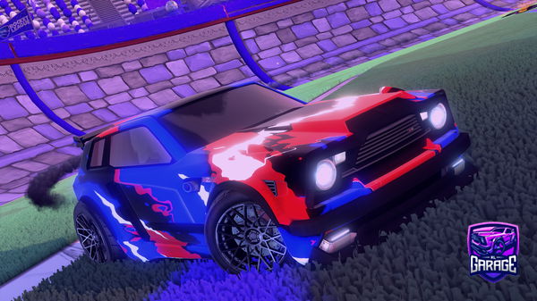 A Rocket League car design from Mostafa_king_