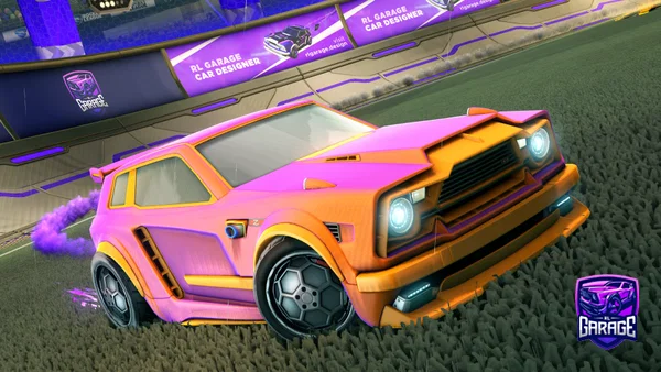 A Rocket League car design from SupremeEditz