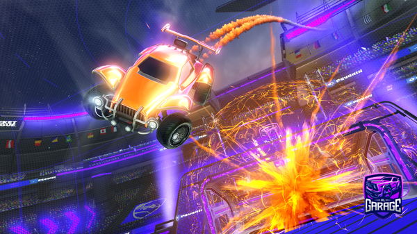 A Rocket League car design from WhyGames_YT