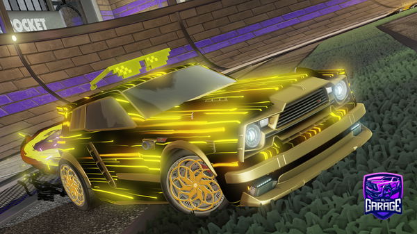 A Rocket League car design from DomeBoomBap