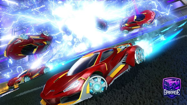 A Rocket League car design from SpeedyPetey3