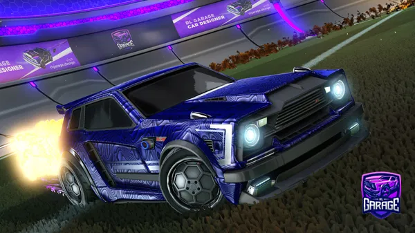A Rocket League car design from rvdvvdv