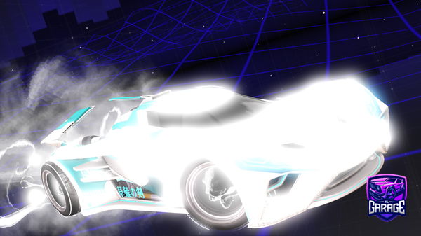 A Rocket League car design from MatthewR4V3