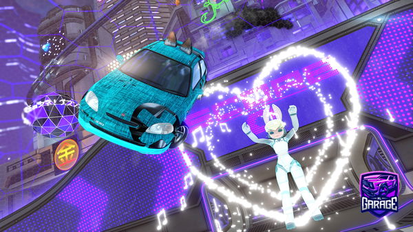 A Rocket League car design from HMG