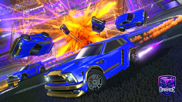 A Rocket League car design from ehfhsd-283