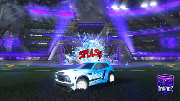 A Rocket League car design from Game-ric