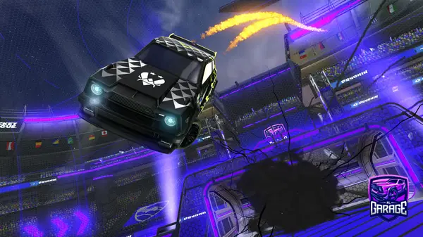 A Rocket League car design from GalaxyGoat96