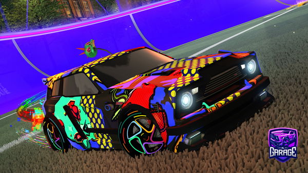 A Rocket League car design from Raiyu