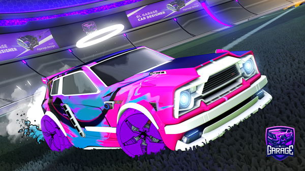 A Rocket League car design from NInja247tg