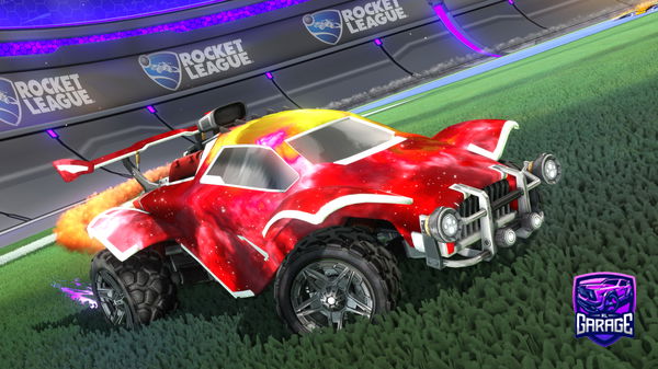 A Rocket League car design from Akky_pro