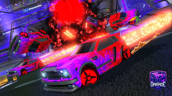 A Rocket League car design from schlum