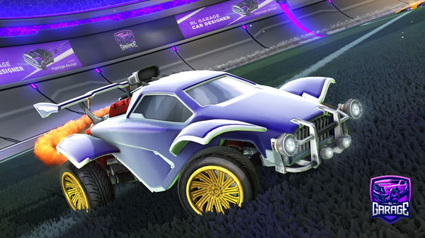 A Rocket League car design from TBT_Donut