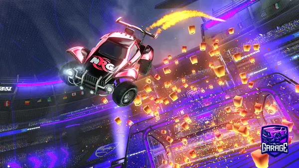 A Rocket League car design from baby_noodles