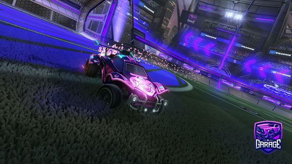 A Rocket League car design from Hashee85