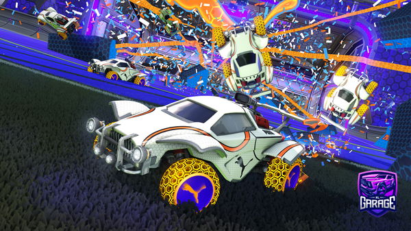 A Rocket League car design from electricwatermelon