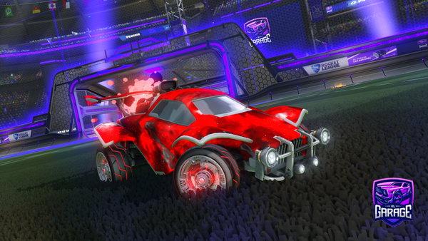 A Rocket League car design from Galaxy_ps4_663