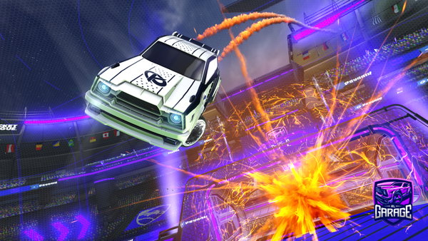A Rocket League car design from hussgh148
