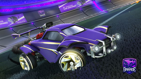 A Rocket League car design from Xighski