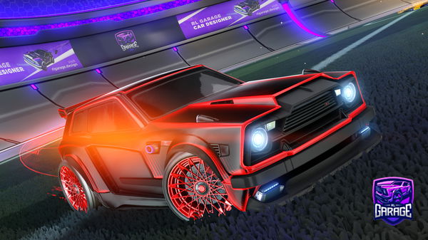 A Rocket League car design from tassinarinaritassi