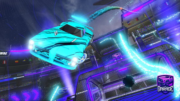 A Rocket League car design from Ironcool09