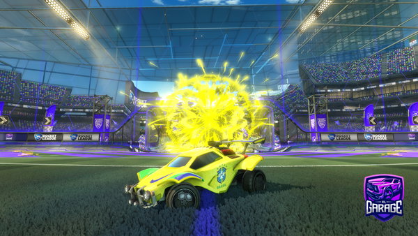 A Rocket League car design from JaredCL23