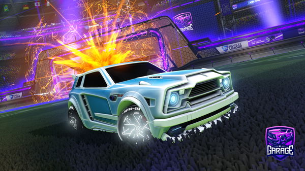 A Rocket League car design from DrDankBettington