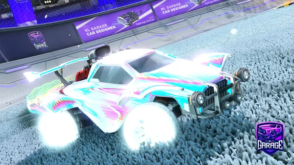 A Rocket League car design from azzyro