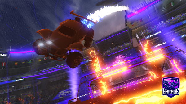 A Rocket League car design from JDGG77