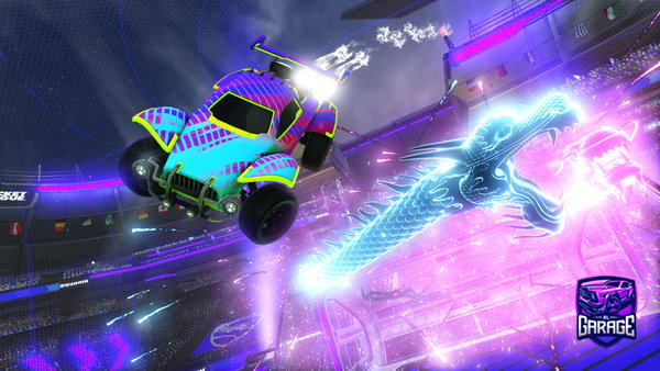 A Rocket League car design from Xnvysgood
