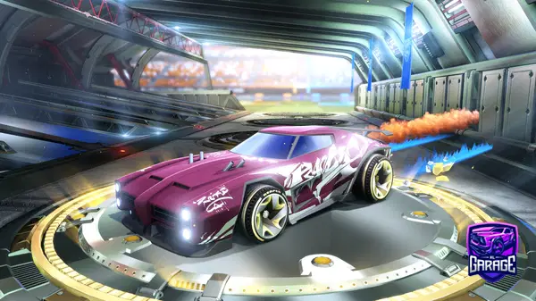 A Rocket League car design from bebzifrbetterngl