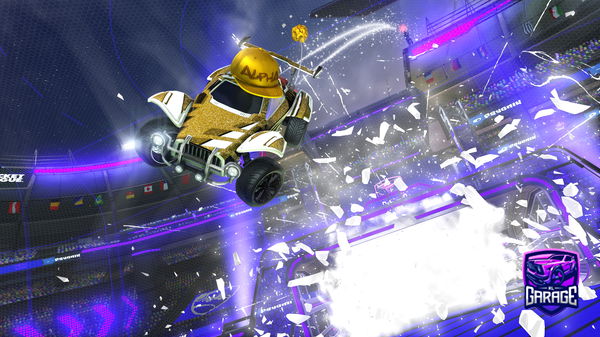 A Rocket League car design from Howe