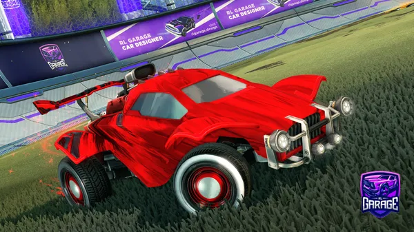 A Rocket League car design from LND_Salami_RL