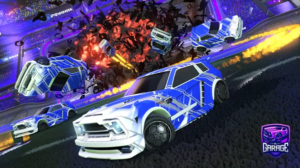 A Rocket League car design from tooblandi